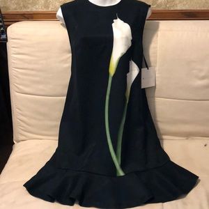 Victoria Beckham for Target Black Shift Dress- Med